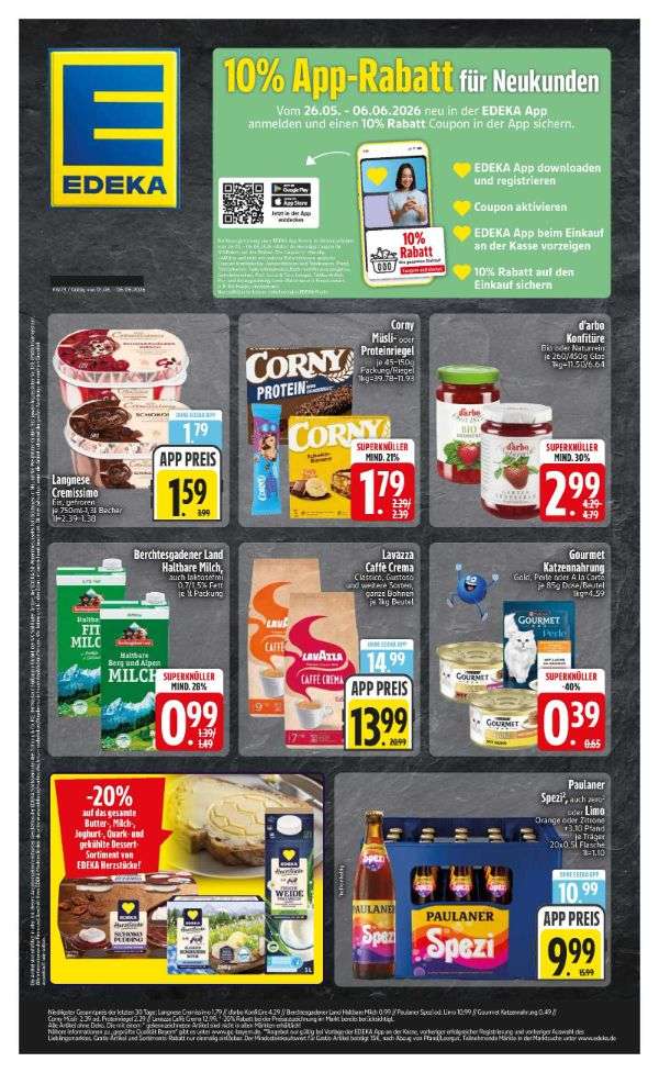 Edeka Prospekt ab Montag - Bayern Süd Prospekt Vorschau