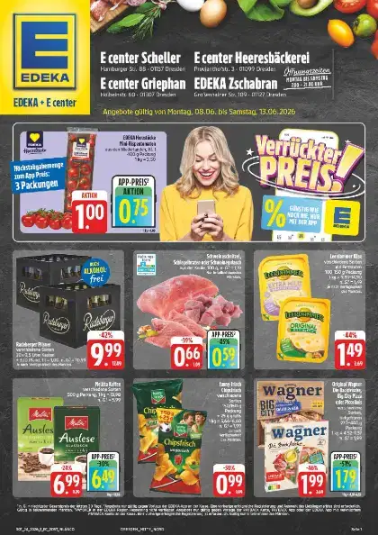 Edeka Prospekt ab Montag - Sachsen Prospekt Vorschau