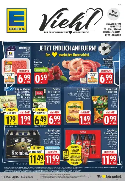 Edeka Prospekt ab Montag - Nordrhein - Westfalen Prospekt Vorschau