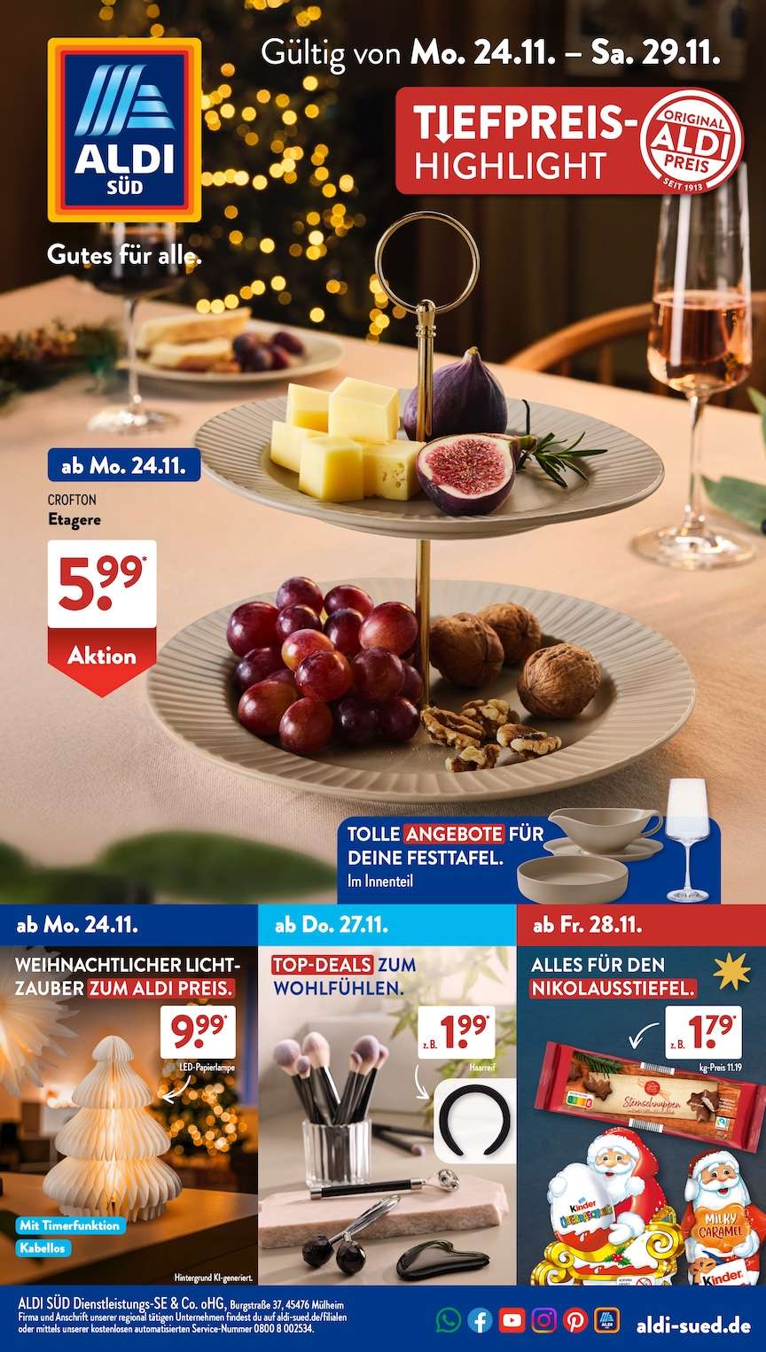 Aldi Aldi Süd Prospekt ab Montag Prospekt Vorschau