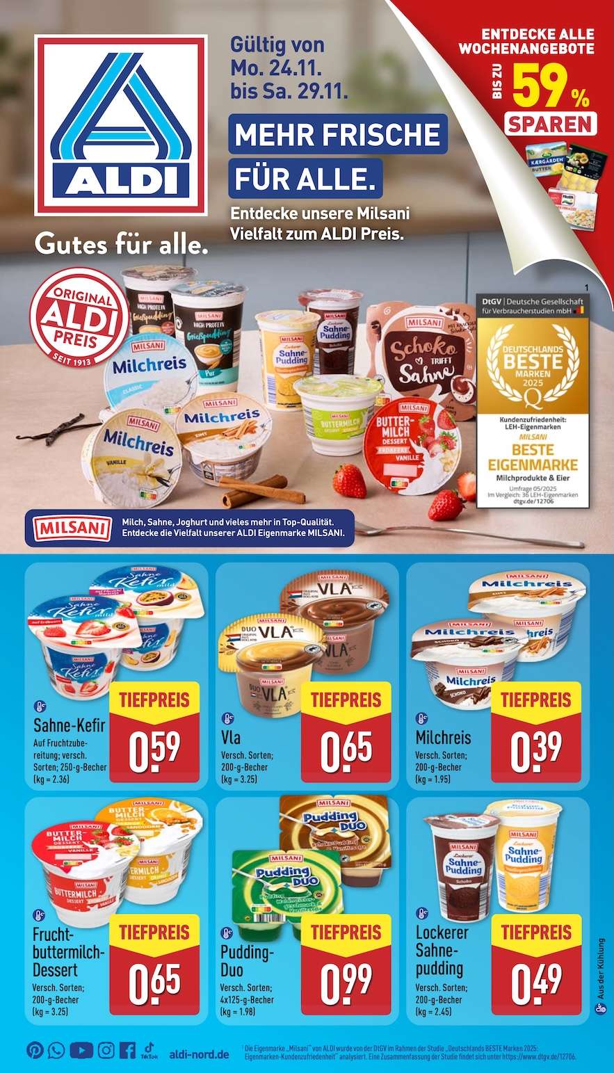 Aldi Aldi Nord Prospekt ab Montag Prospekt Vorschau