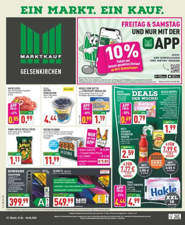 Marktkauf Aktueller Prospekt ab Montag Prospekt Vorschau
