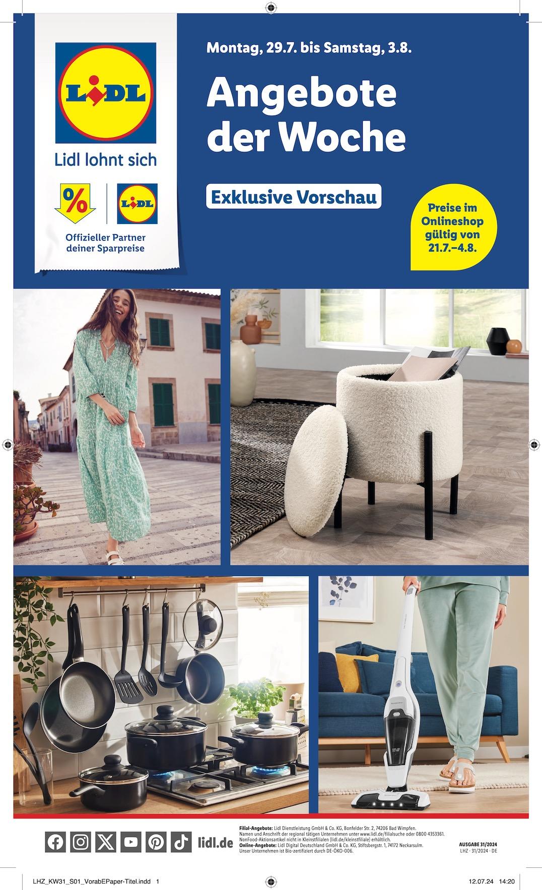 Lidl Exklusive Vorschau Seite 1