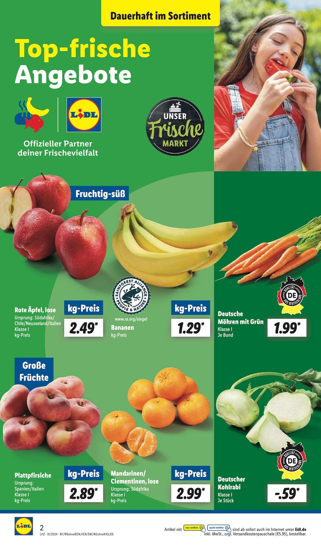 Lidl Aktueller Prospekt ab Montag Seite 2