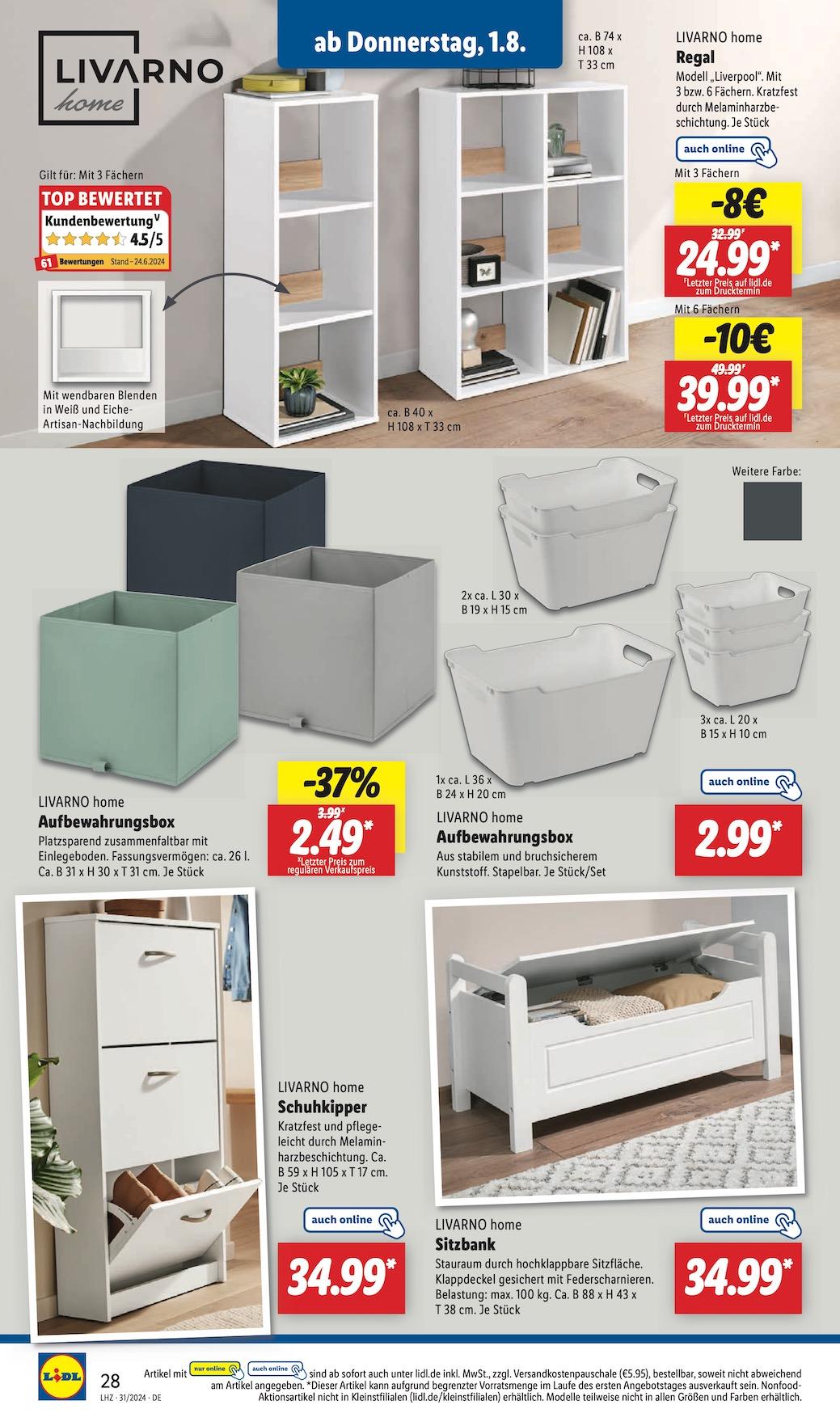 Lidl Aktueller Prospekt ab Montag Seite 32