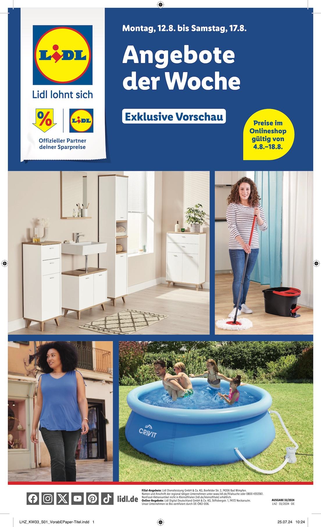 Lidl Exklusive Vorschau Seite 1