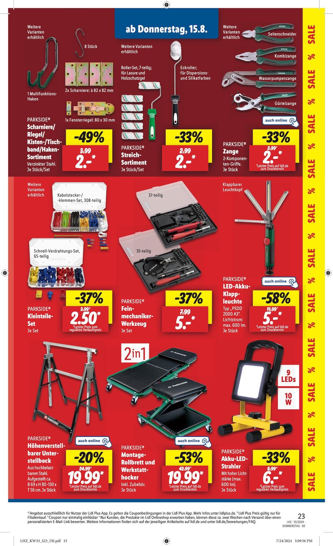 Lidl Exklusive Vorschau Seite 15