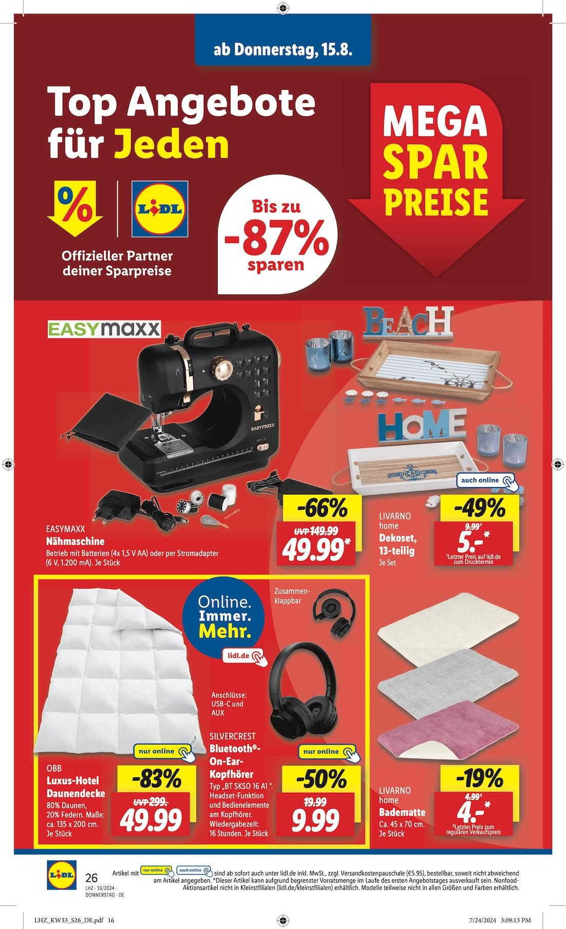Lidl Exklusive Vorschau Seite 18