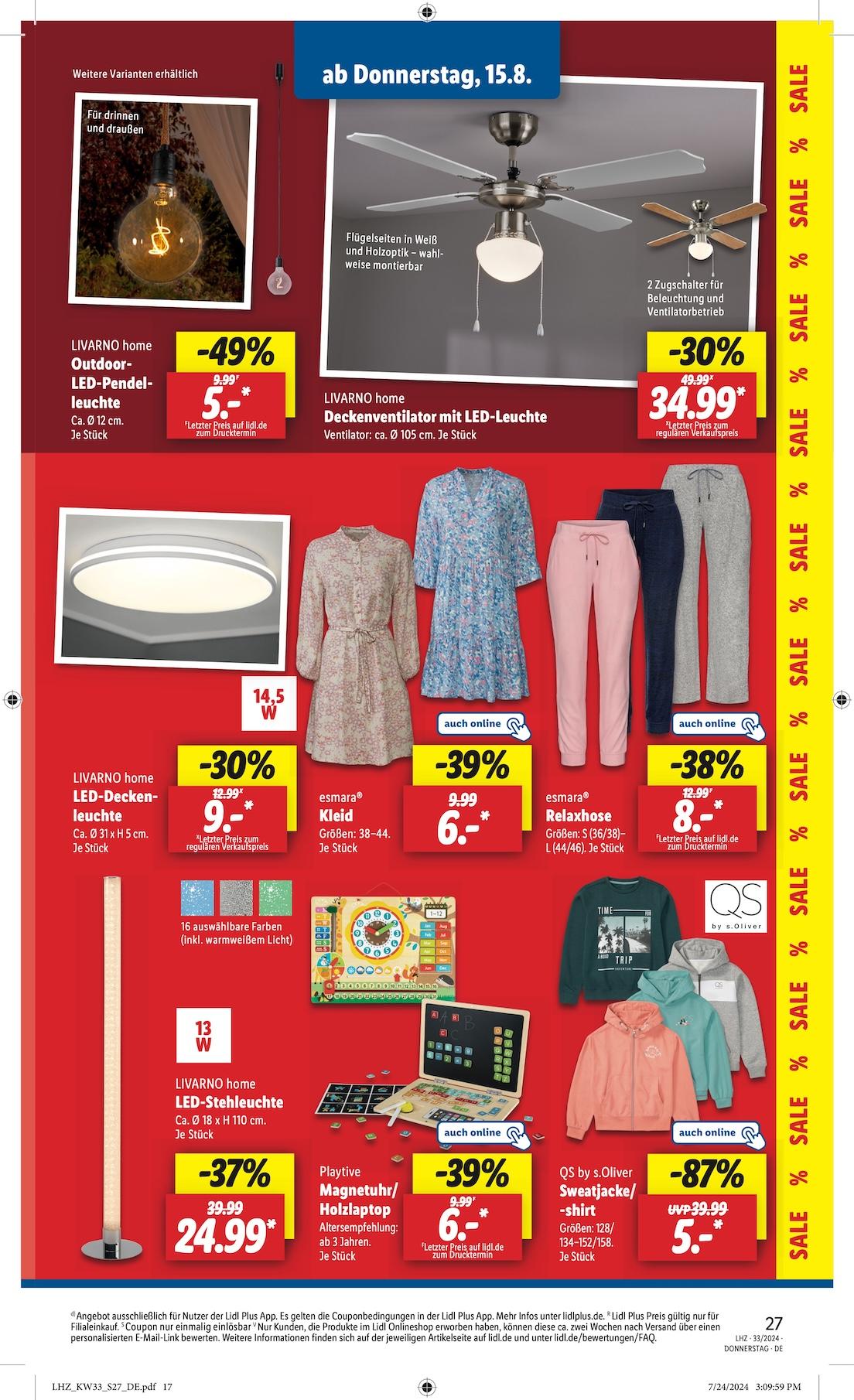 Lidl Exklusive Vorschau Seite 19
