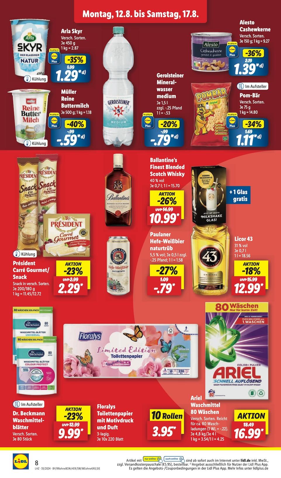 Lidl Aktueller Prospekt ab Montag Seite 12
