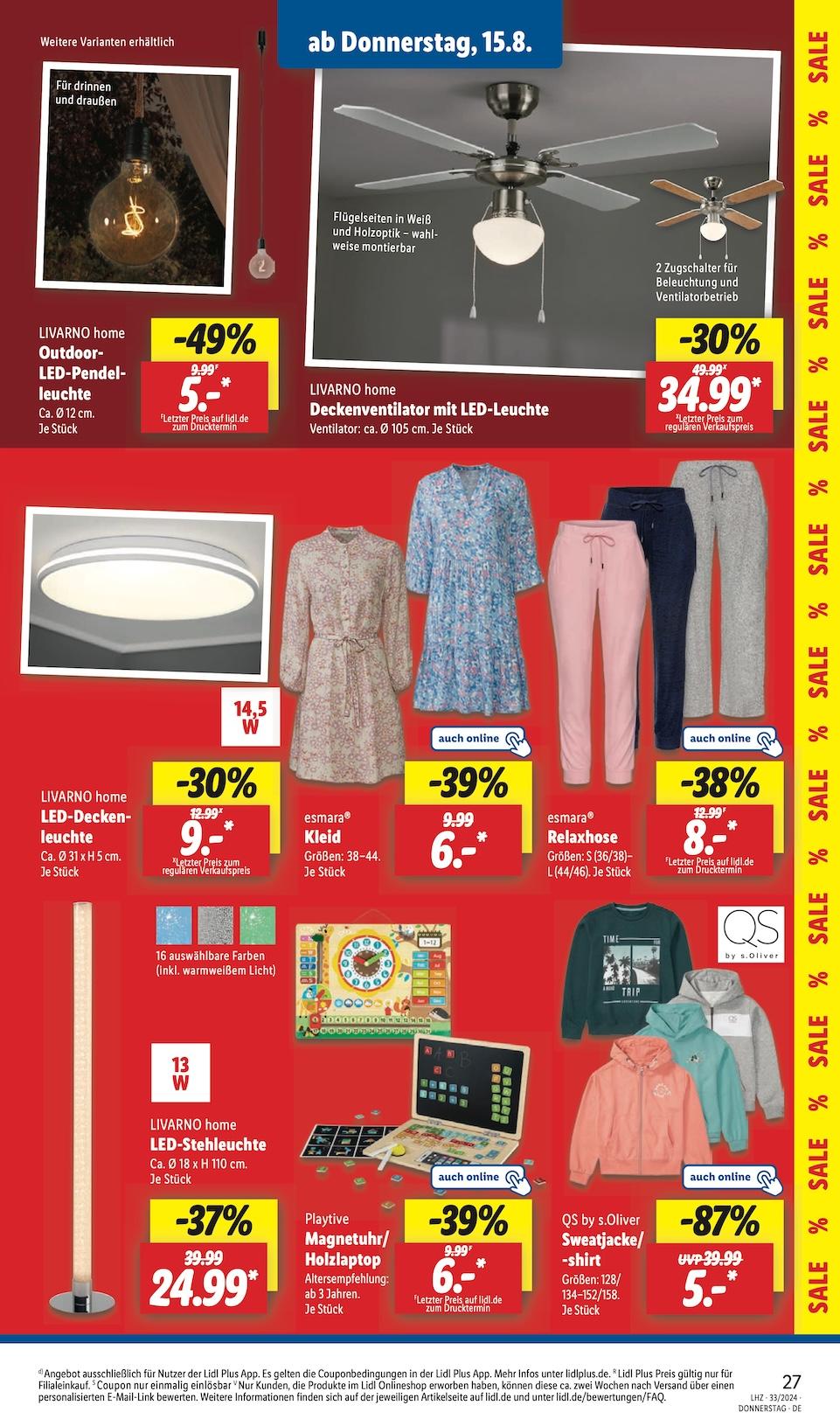 Lidl Aktueller Prospekt ab Montag Seite 33