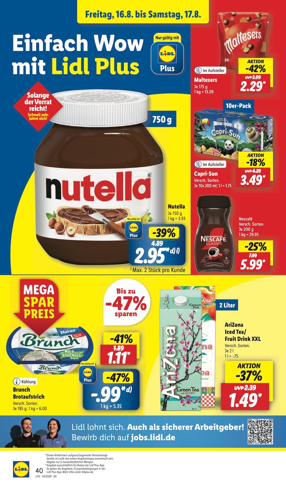 Lidl Aktueller Prospekt ab Montag Seite 50