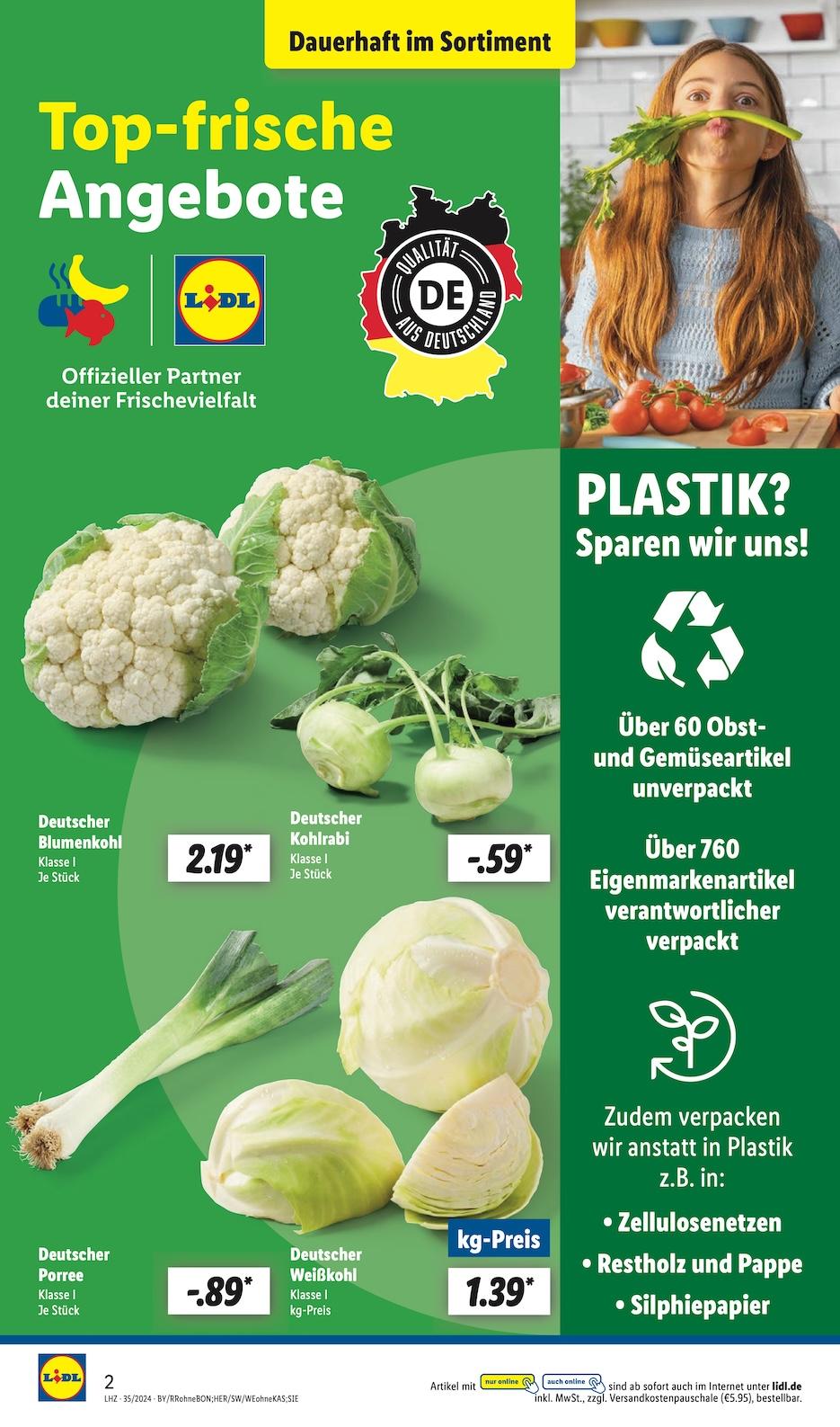 Lidl Aktueller Prospekt ab Montag Seite 2