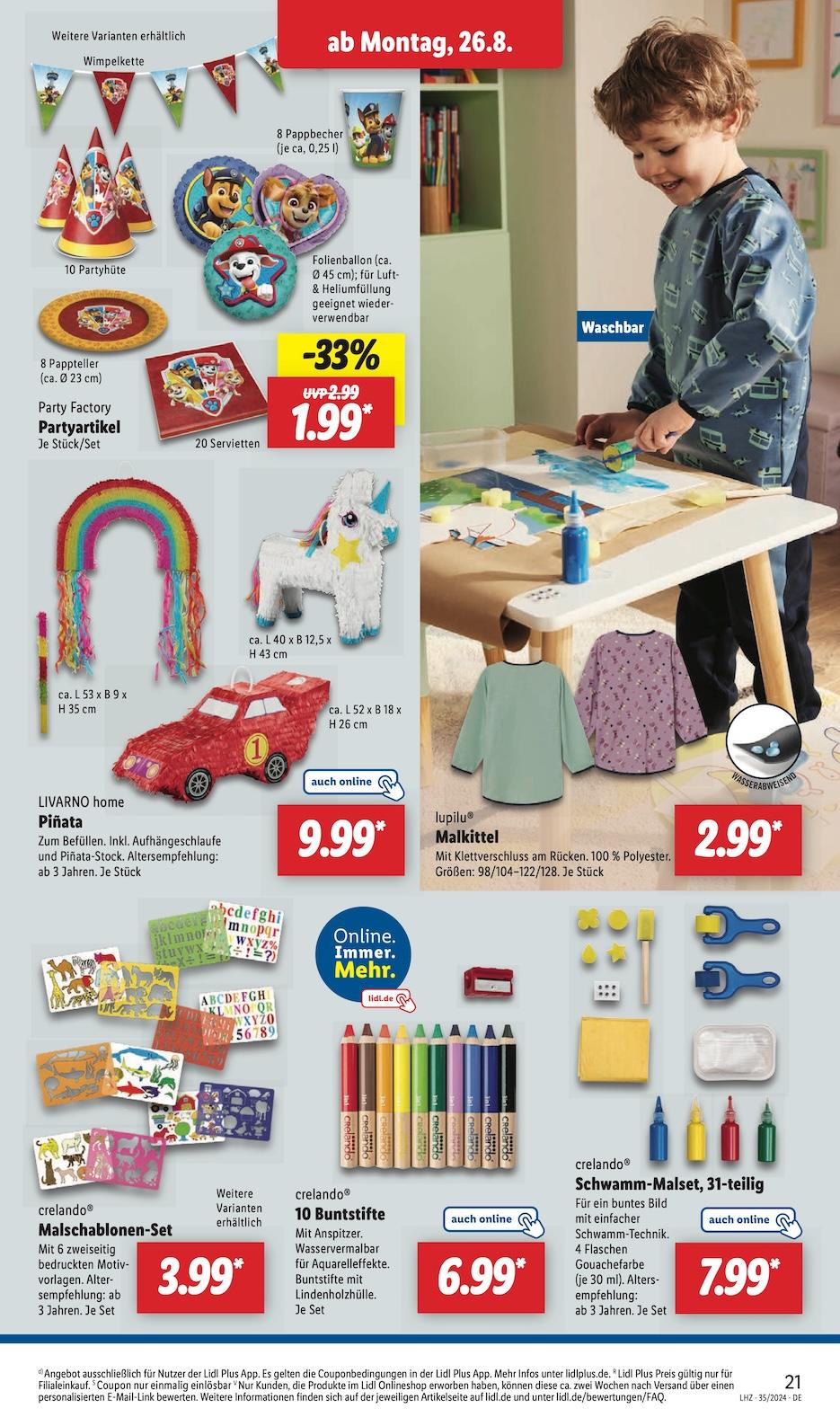 Lidl Aktueller Prospekt ab Montag Seite 25