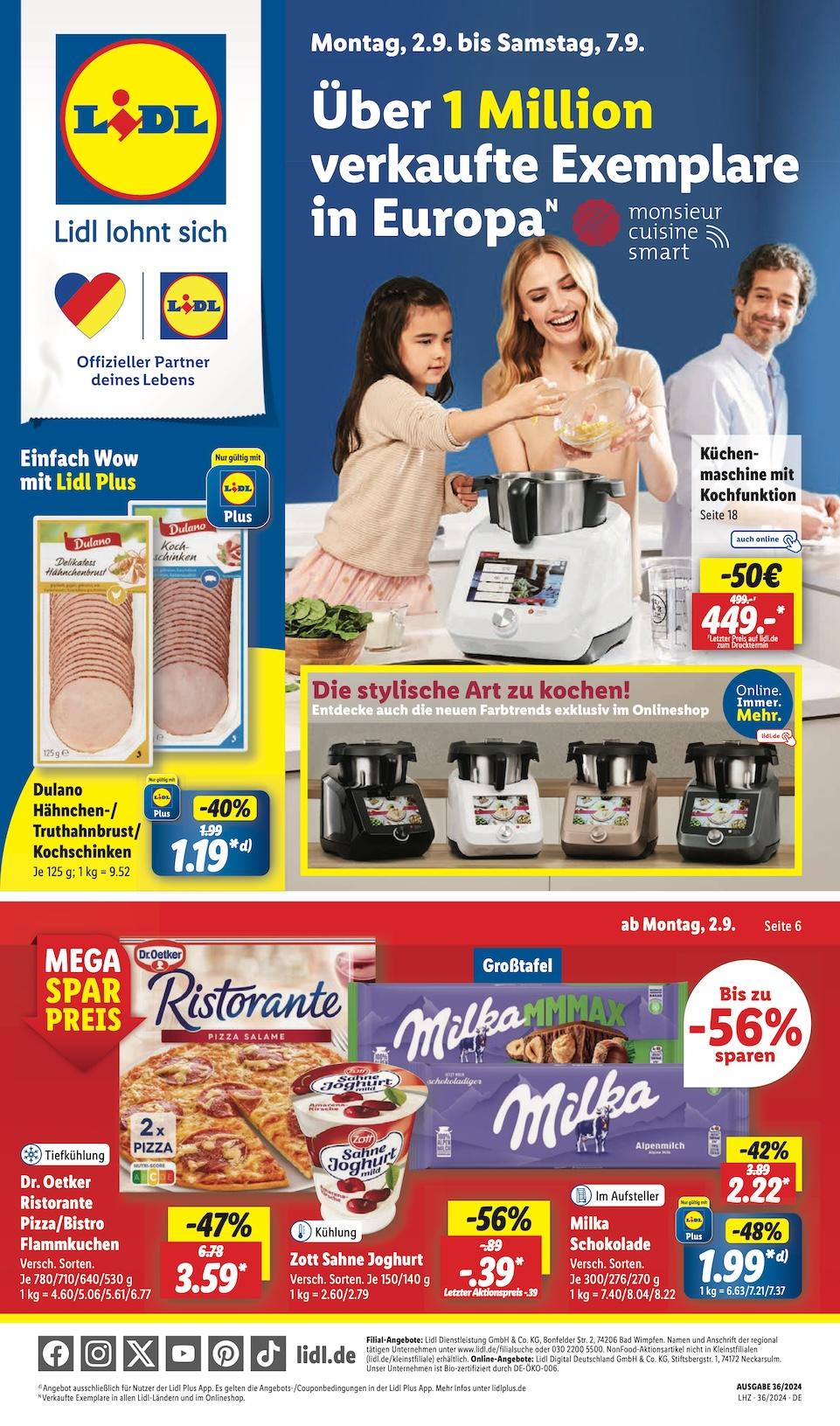 Lidl Aktueller Prospekt ab Montag Seite 1