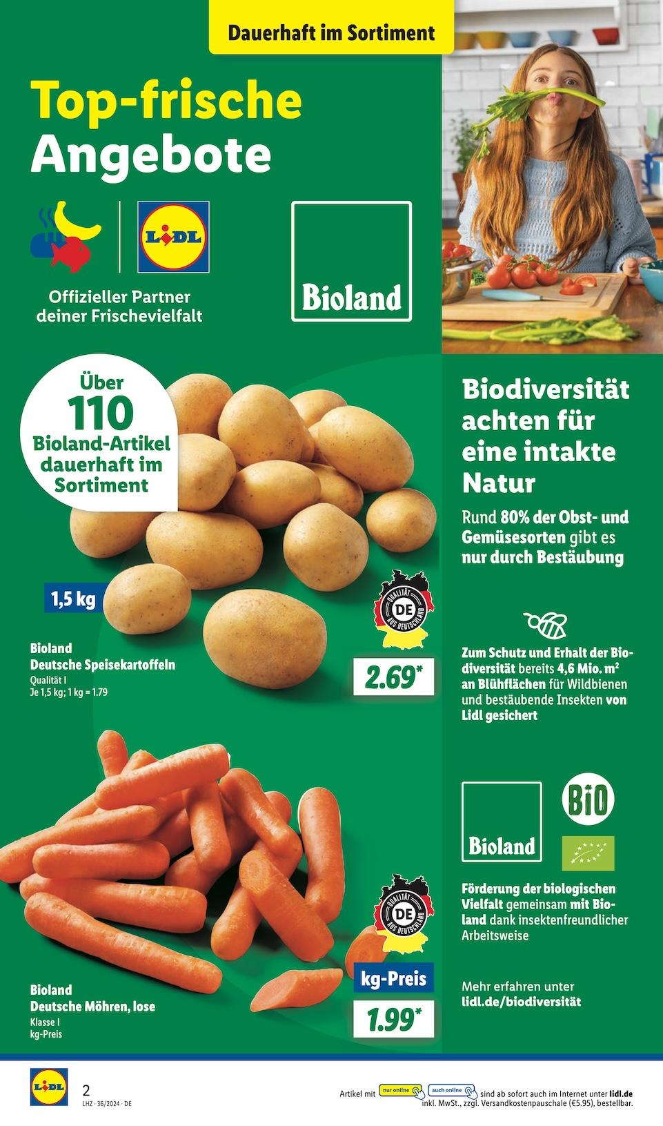 Lidl Aktueller Prospekt ab Montag Seite 2