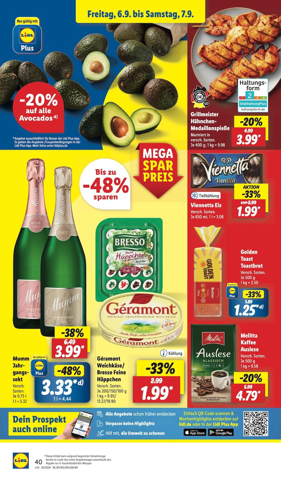 Lidl Aktueller Prospekt ab Montag Seite 52