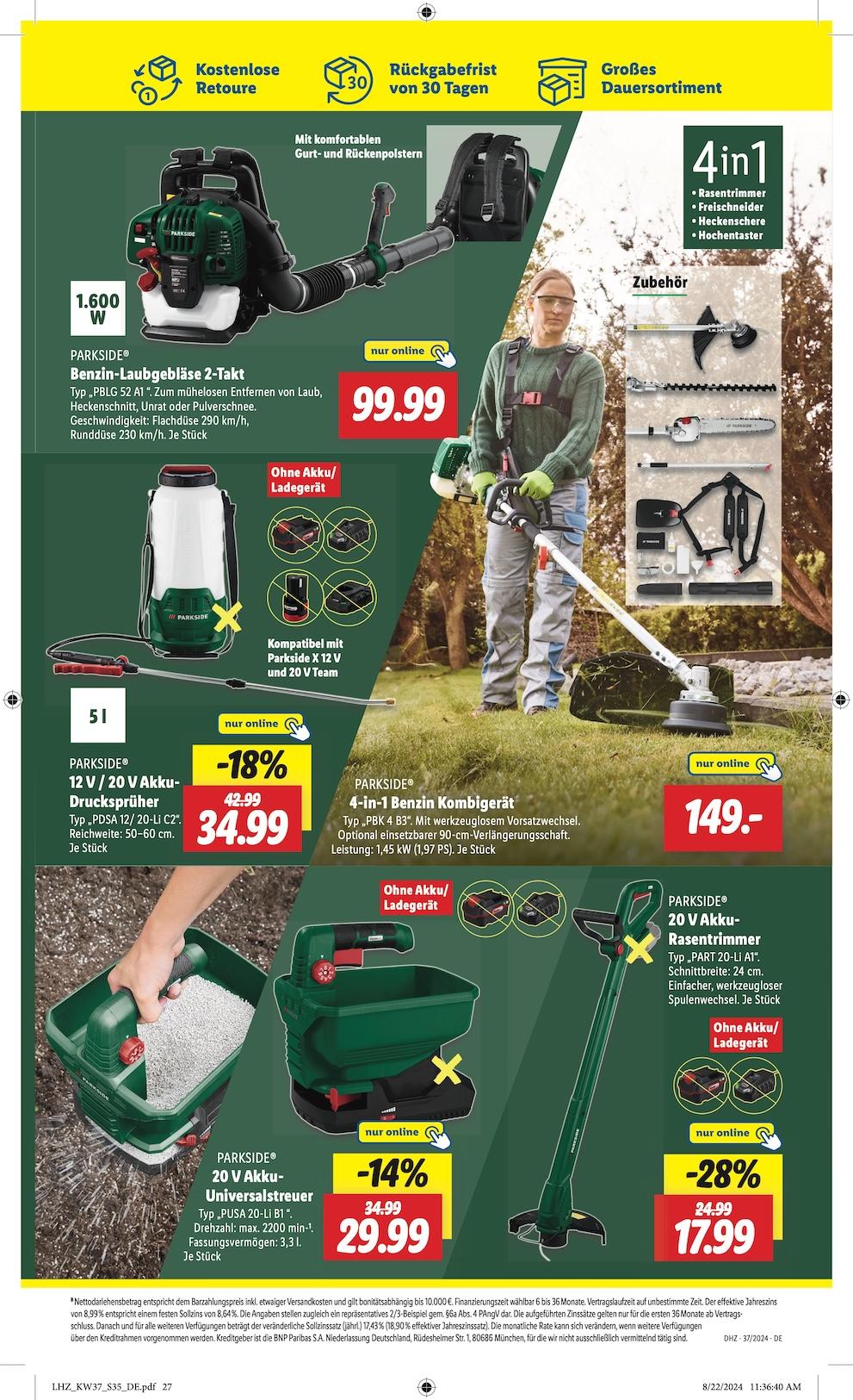 Lidl Exklusive Vorschau Seite 19