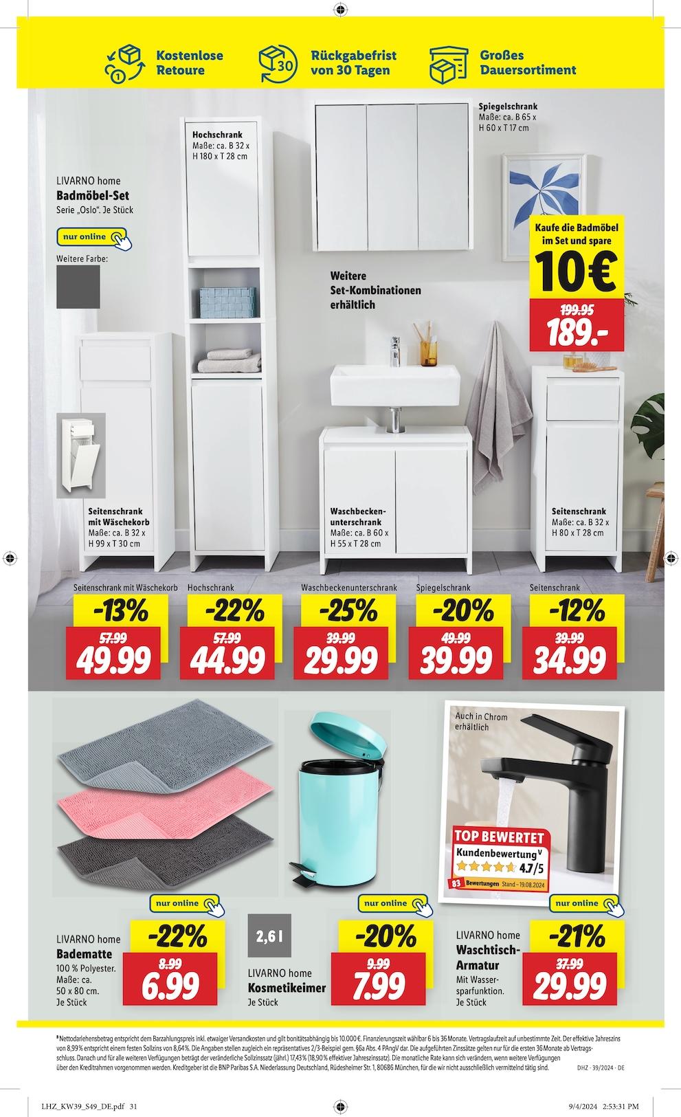 Lidl Exklusive Vorschau Seite 29
