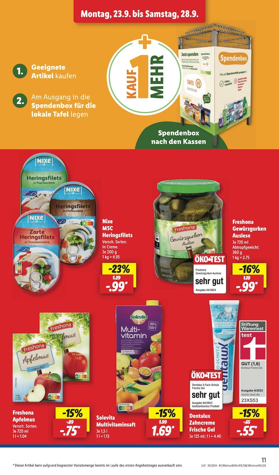 Lidl Aktueller Prospekt ab Montag Seite 15