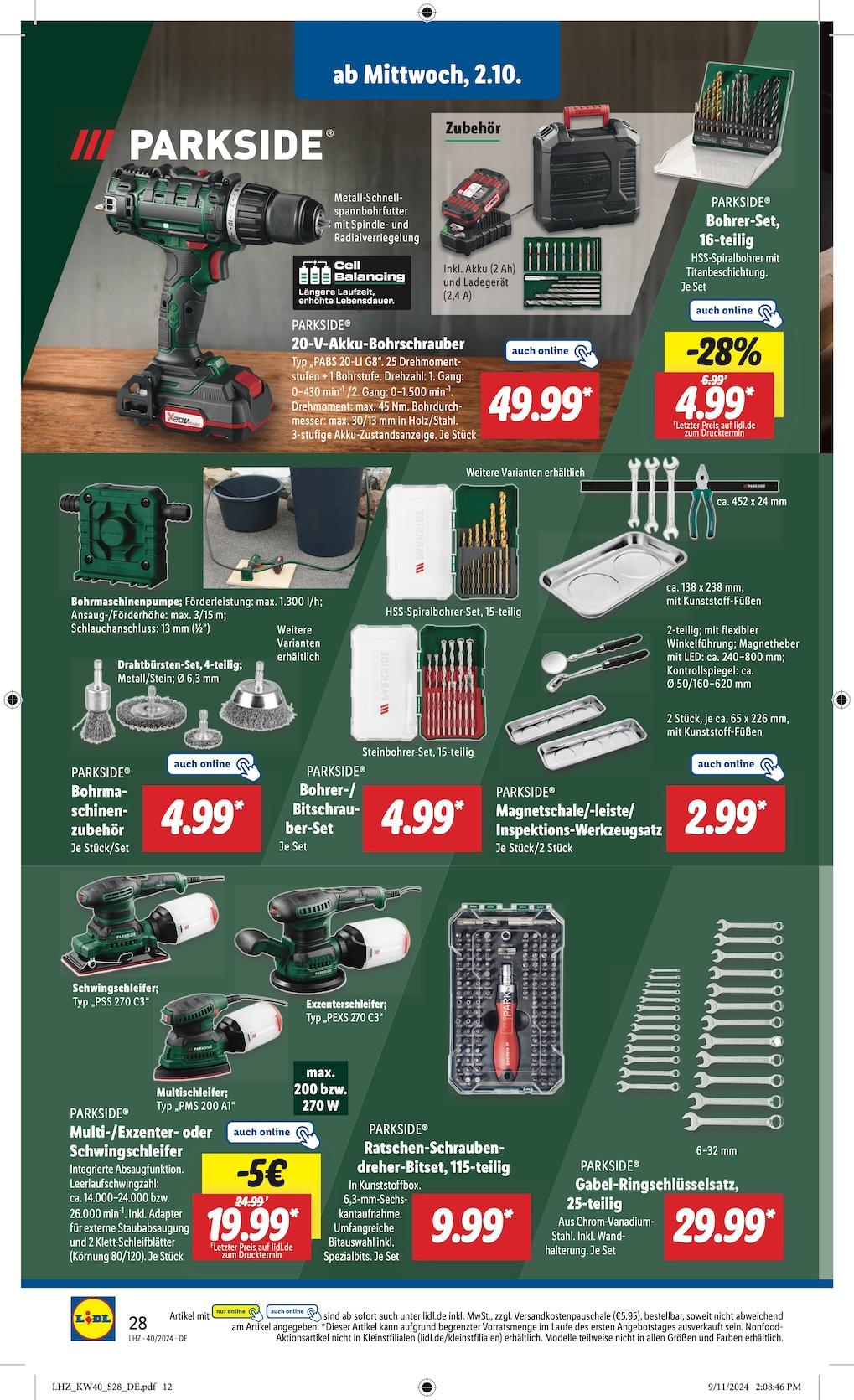 Lidl Exklusive Vorschau Seite 20