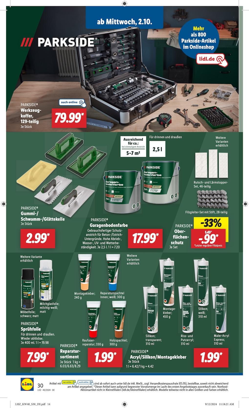 Lidl Exklusive Vorschau Seite 22