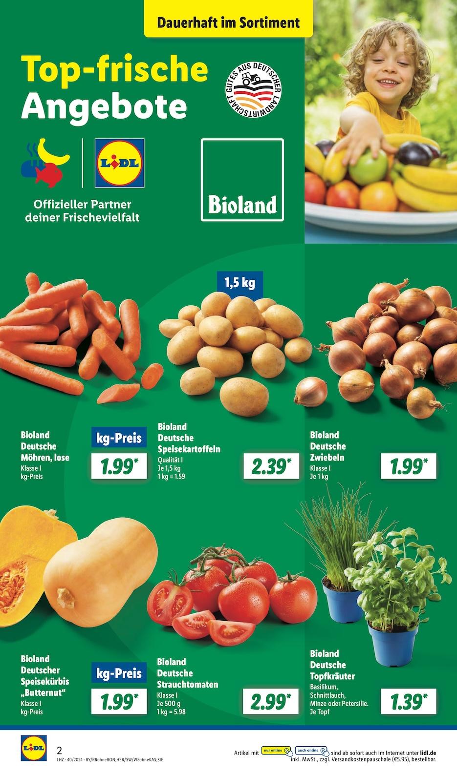 Lidl Aktueller Prospekt ab Montag Seite 2