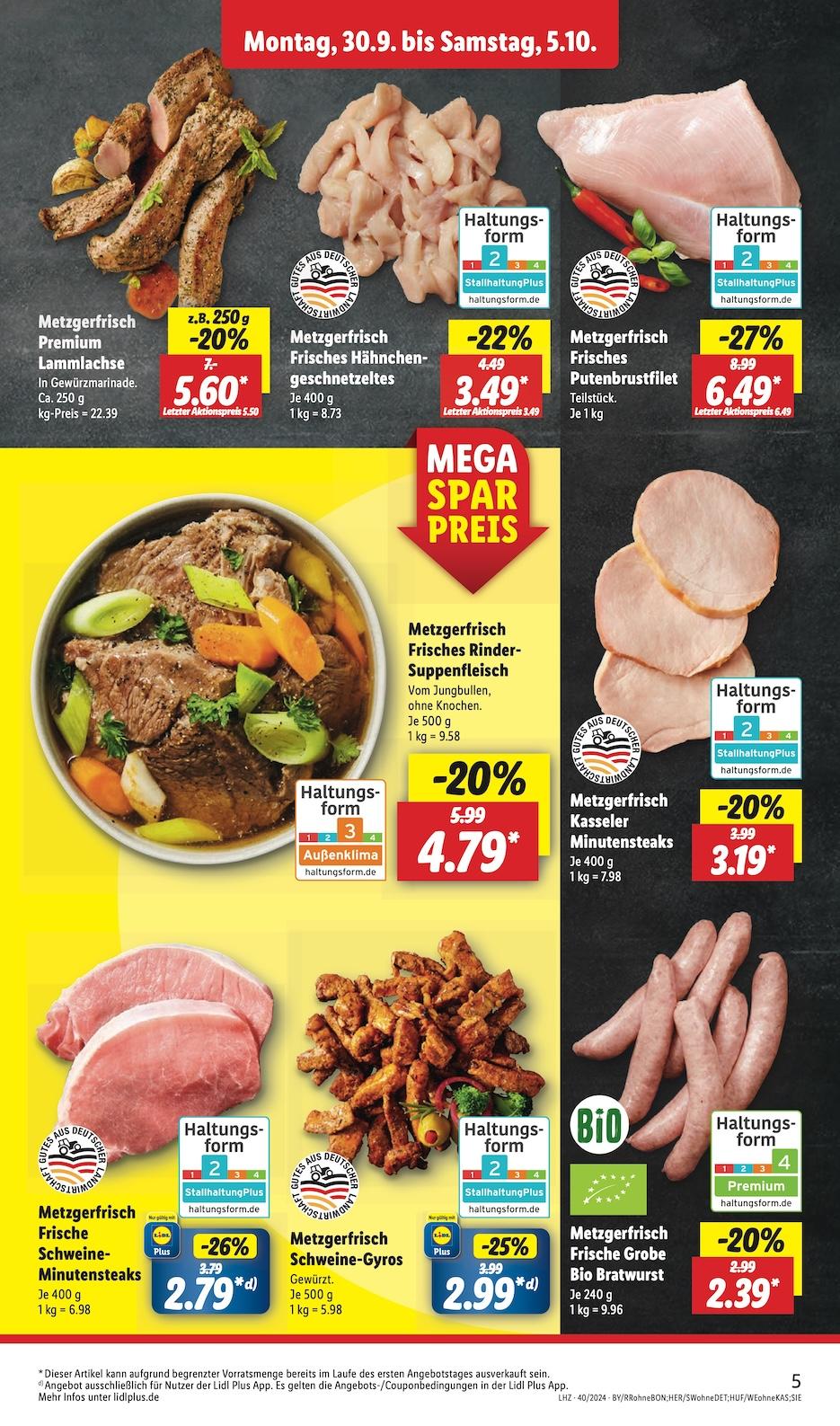Lidl Aktueller Prospekt ab Montag Seite 5