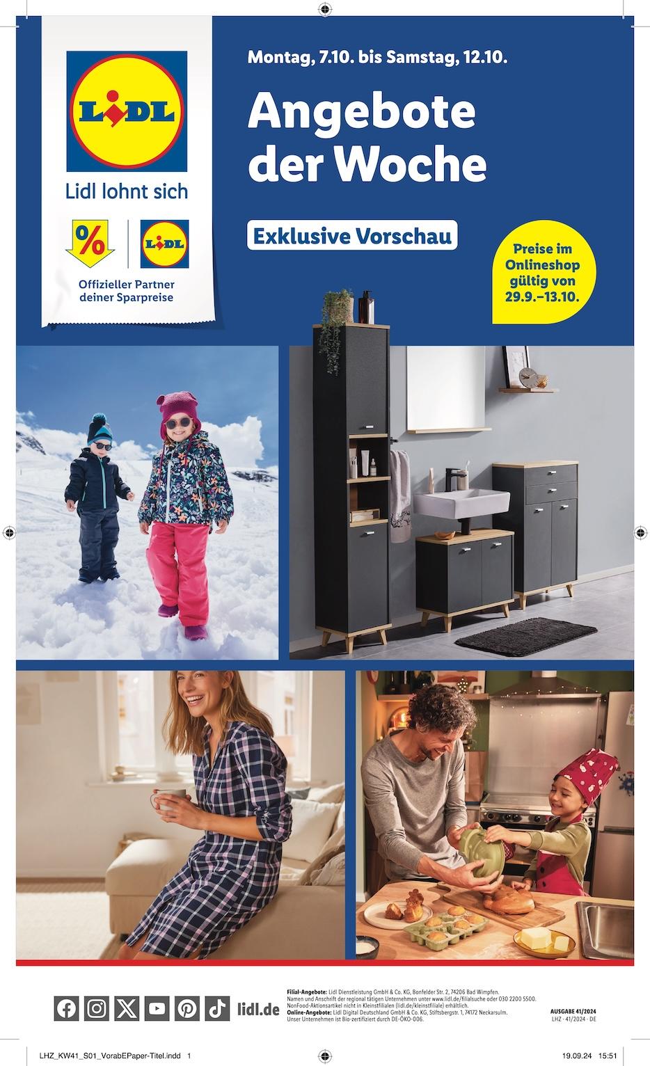 Lidl Exklusive Vorschau Seite 1