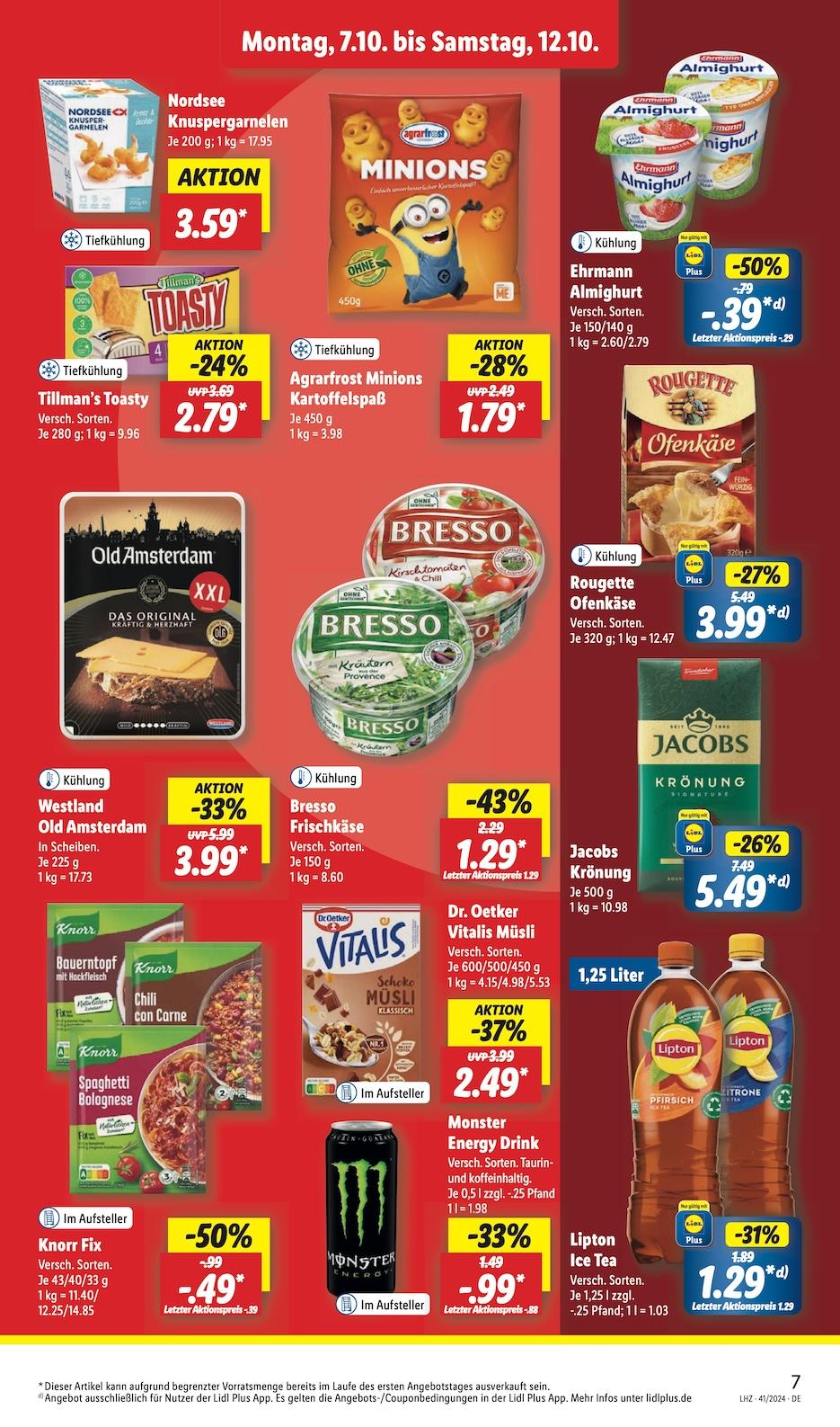 Lidl Aktueller Prospekt ab Montag Seite 7