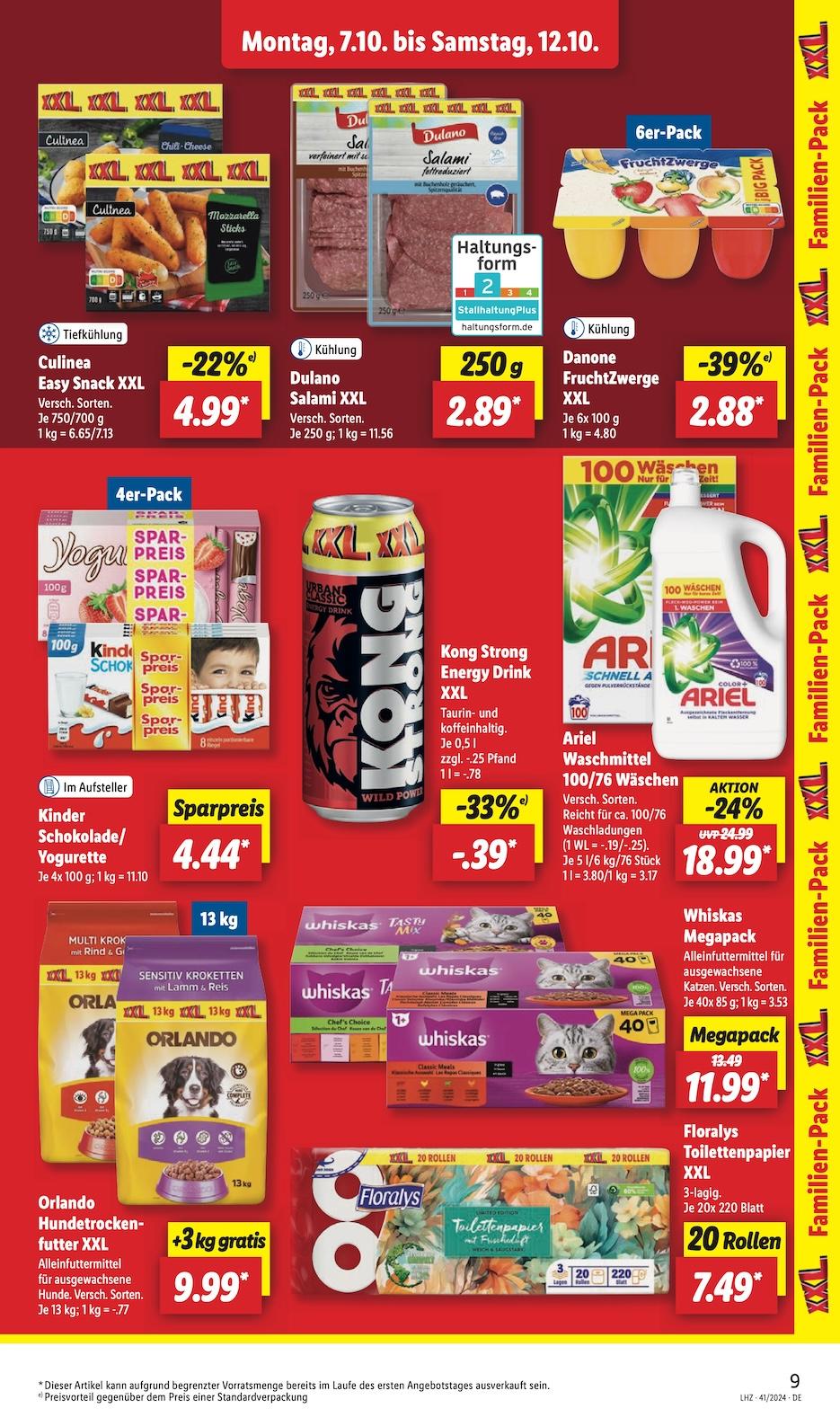Lidl Aktueller Prospekt ab Montag Seite 9