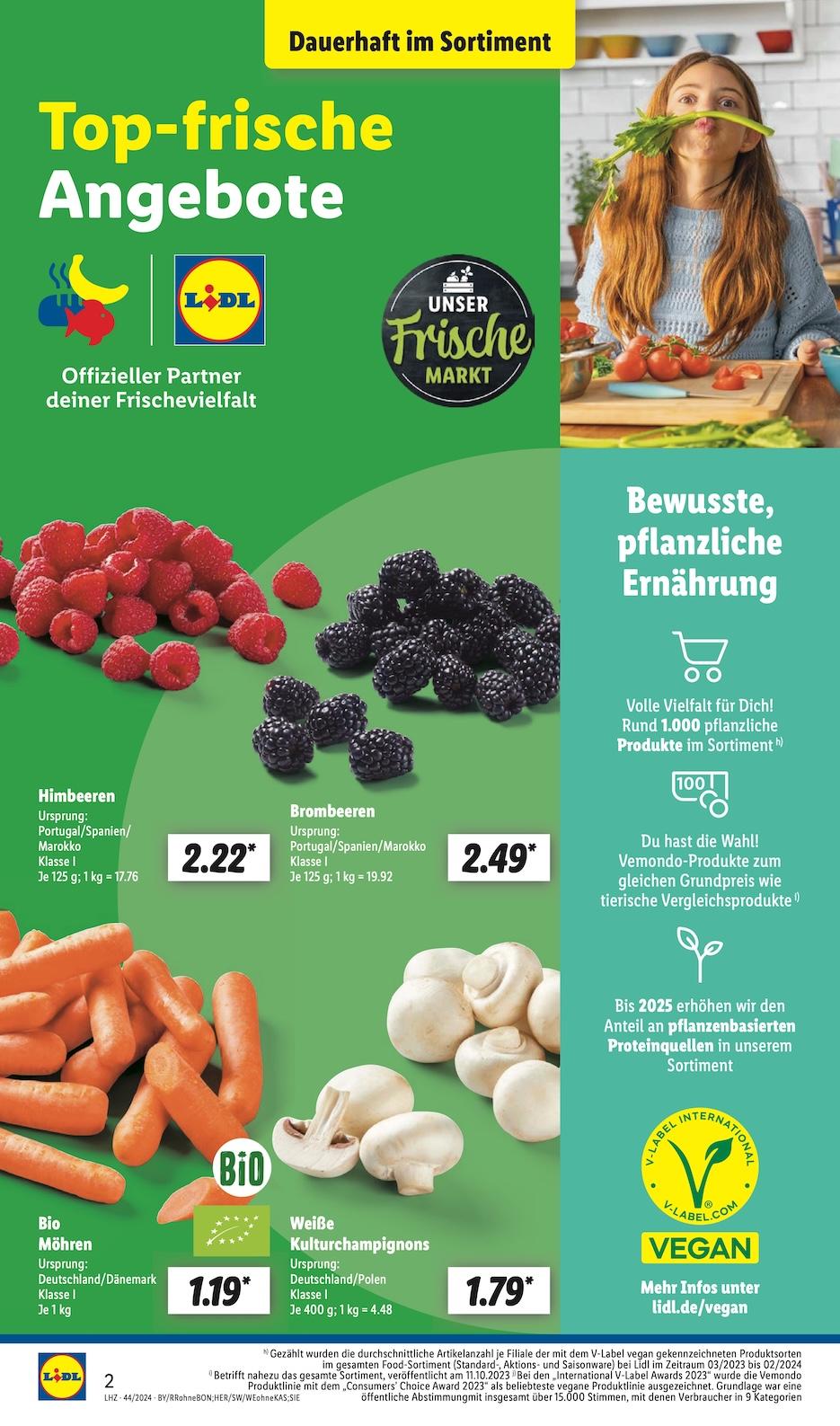 Lidl Aktueller Prospekt ab Montag Seite 2