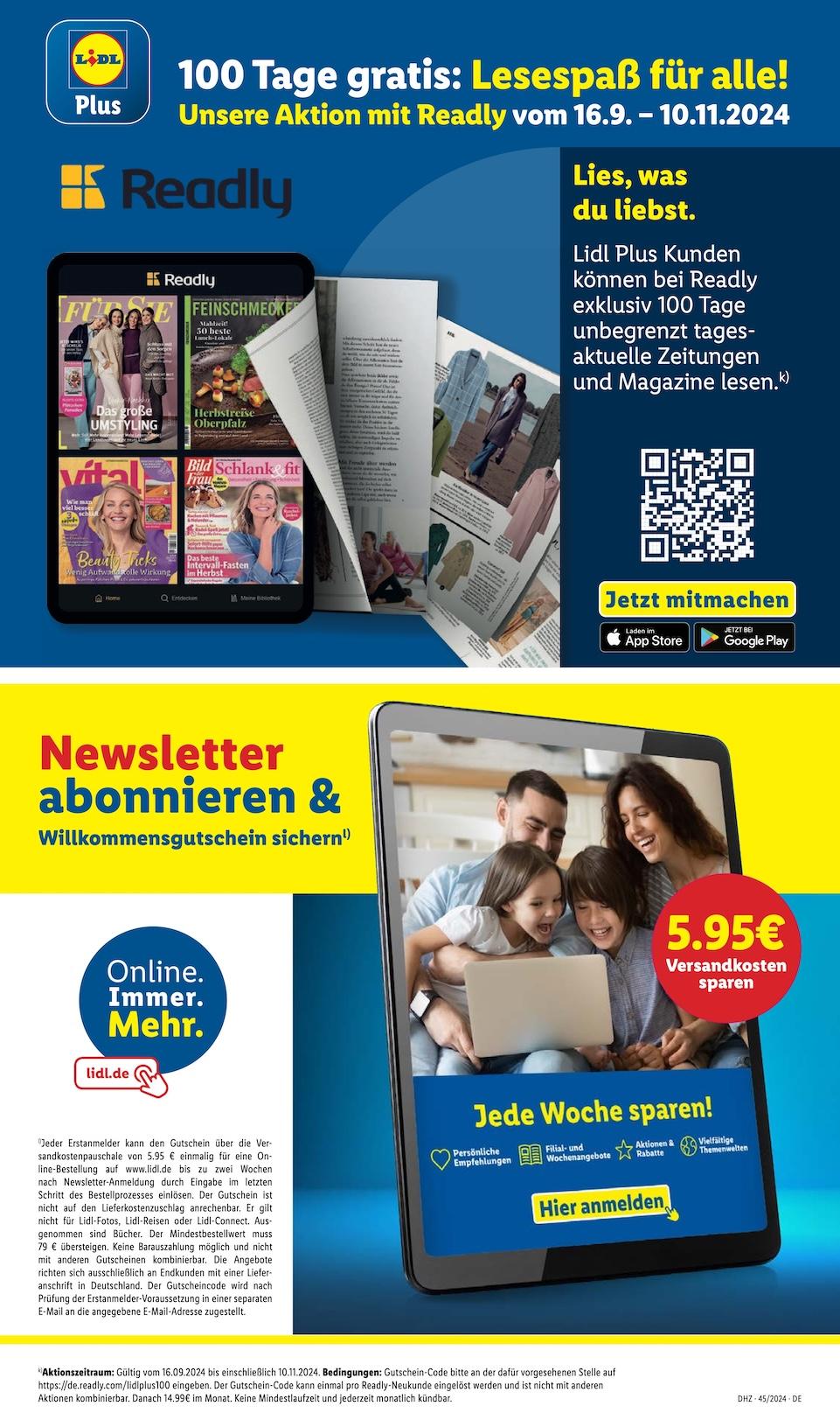 Lidl Aktueller Prospekt ab Montag Seite 61