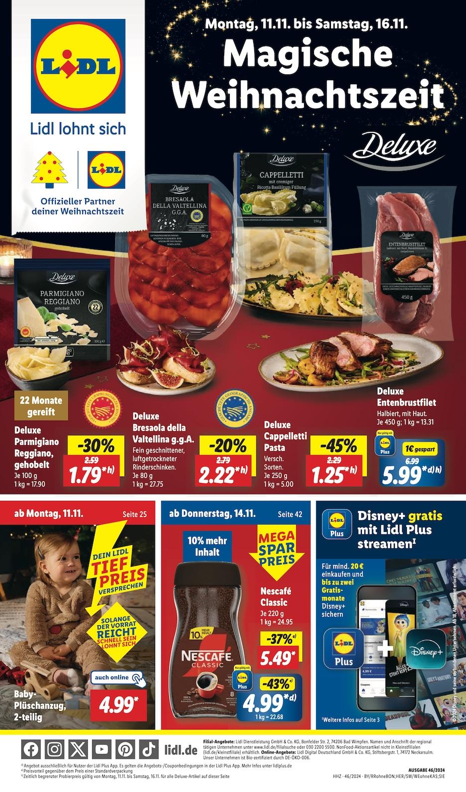 Lidl Aktueller Prospekt ab Montag Seite 1