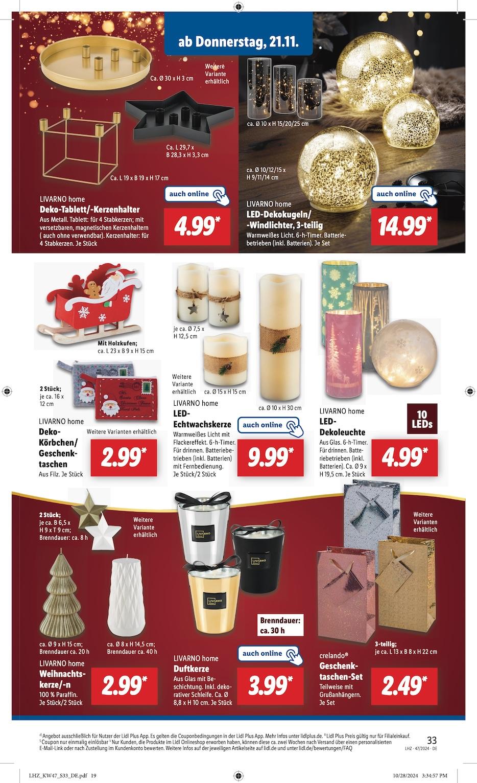 Lidl Exklusive Vorschau Seite 19