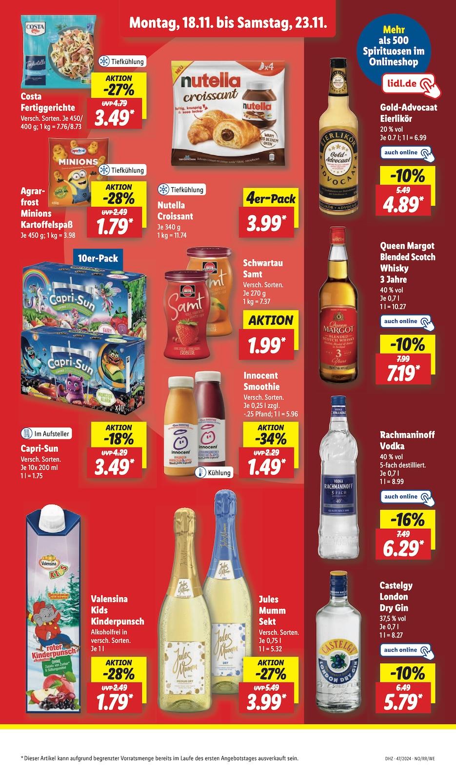 Lidl Aktueller Prospekt ab Montag Seite 17