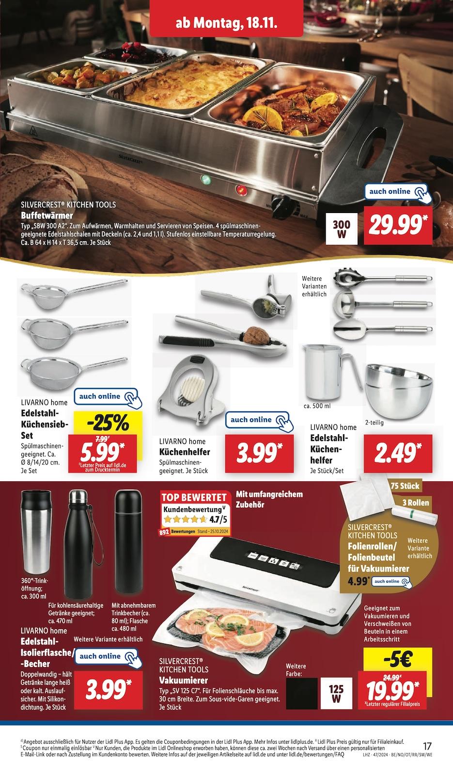 Lidl Aktueller Prospekt ab Montag Seite 25