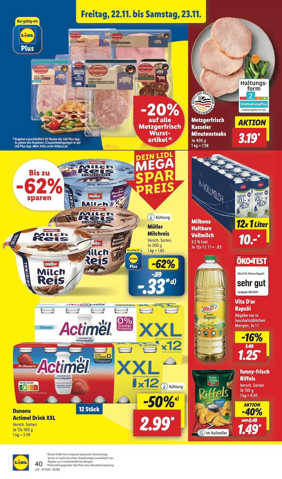 Lidl Aktueller Prospekt ab Montag Seite 52