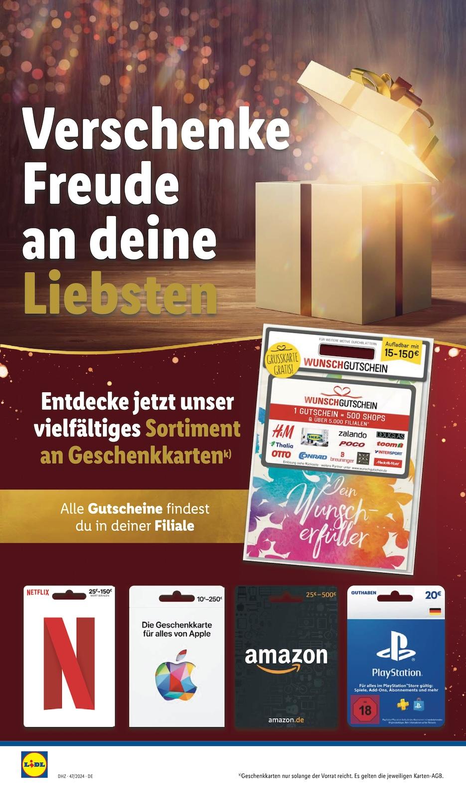 Lidl Aktueller Prospekt ab Montag Seite 54
