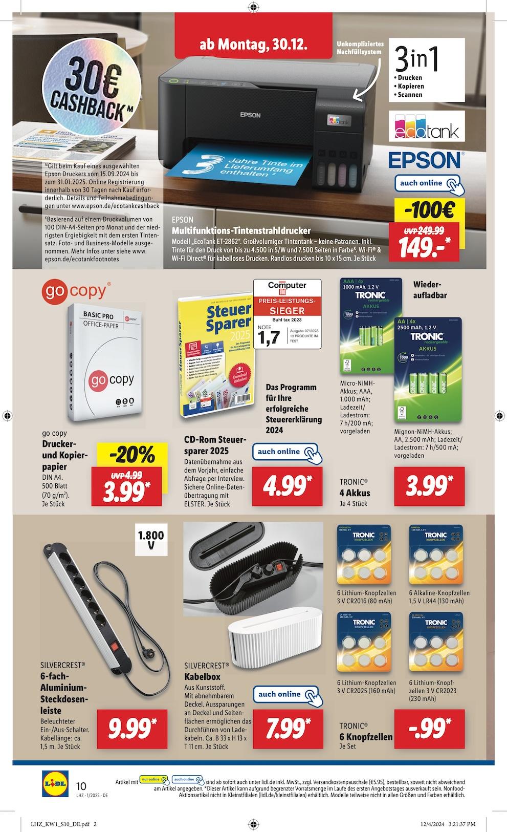 Lidl Exklusive Vorschau Seite 2