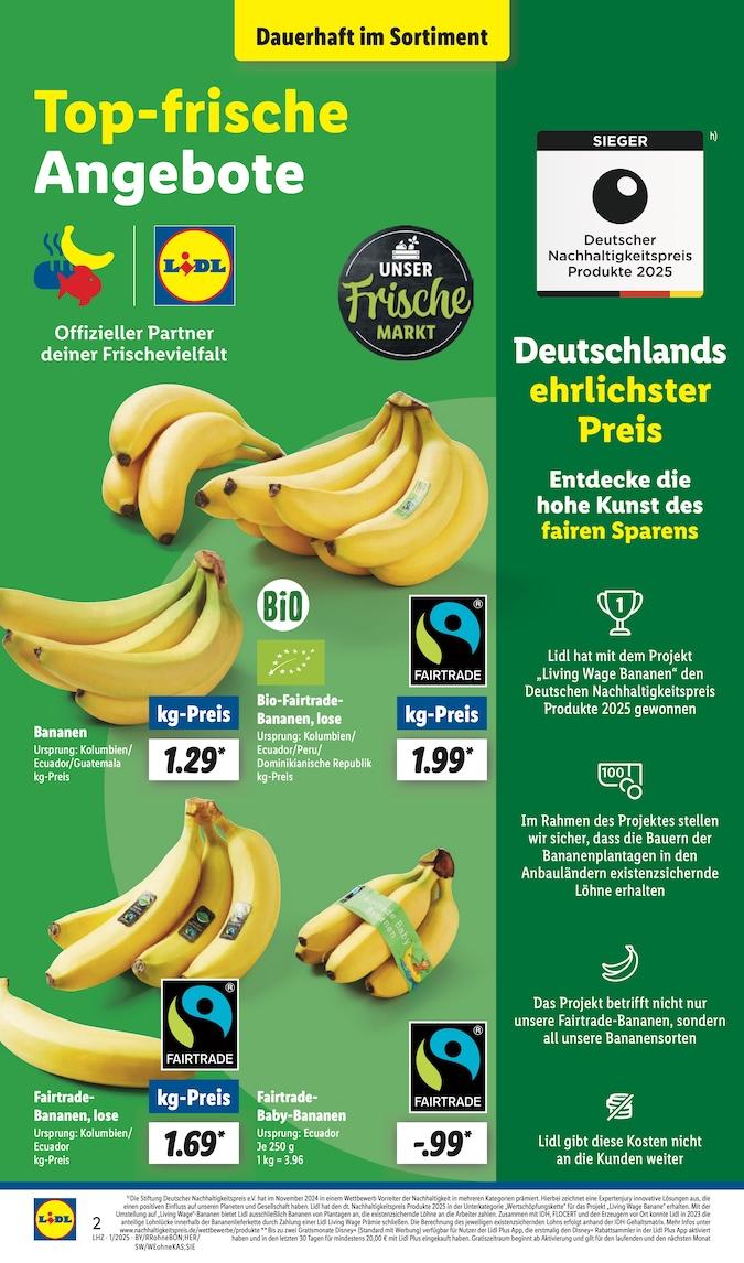 Lidl Aktueller Prospekt ab Montag Seite 2