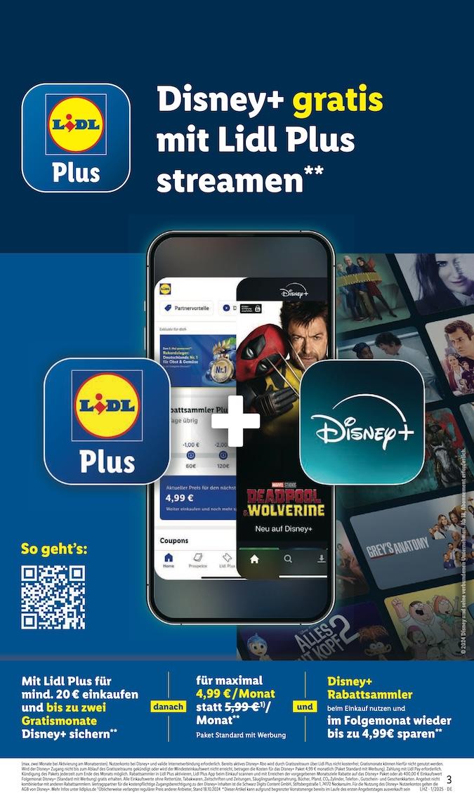 Lidl Aktueller Prospekt ab Montag Seite 3
