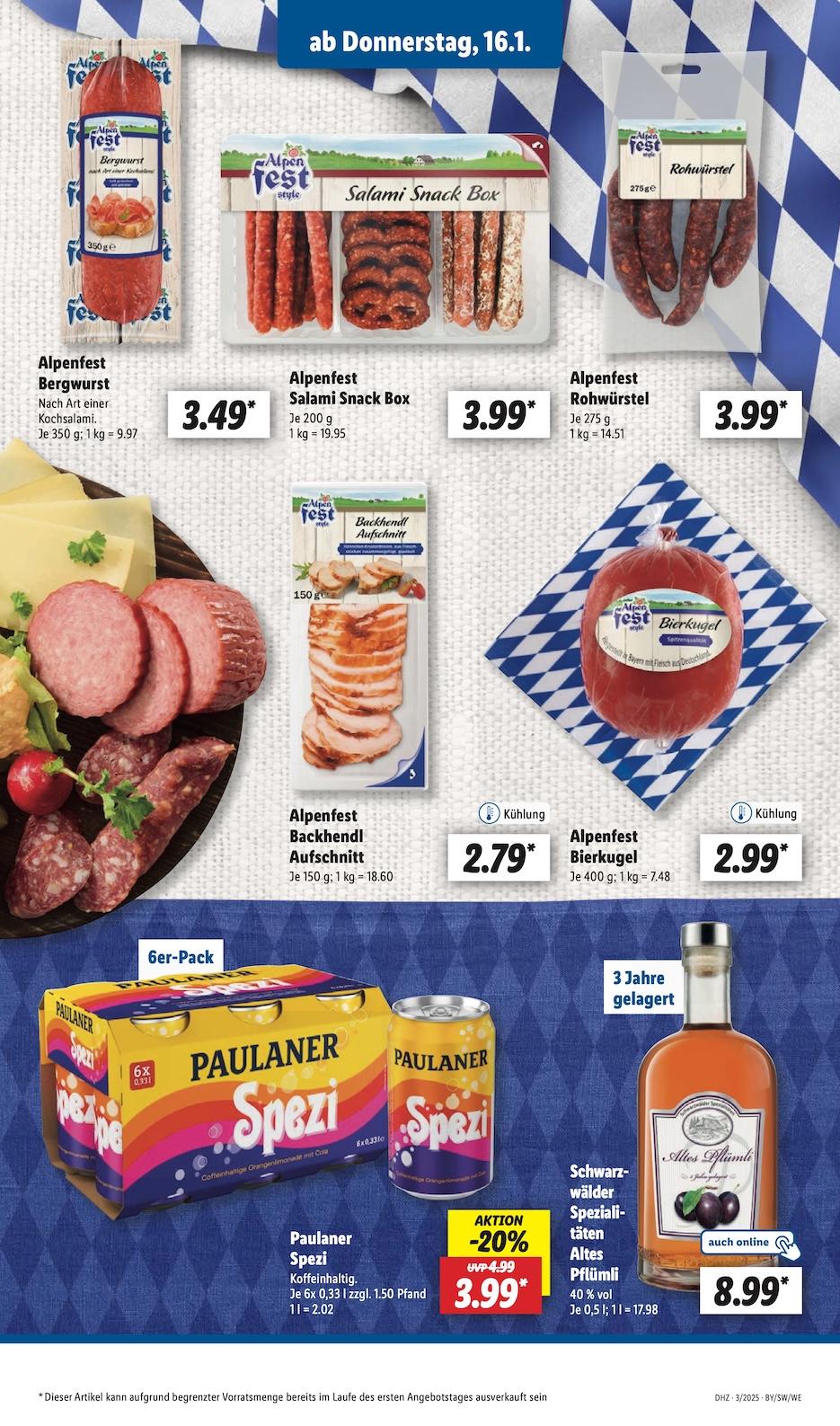 Lidl Aktueller Prospekt ab Montag Seite 47