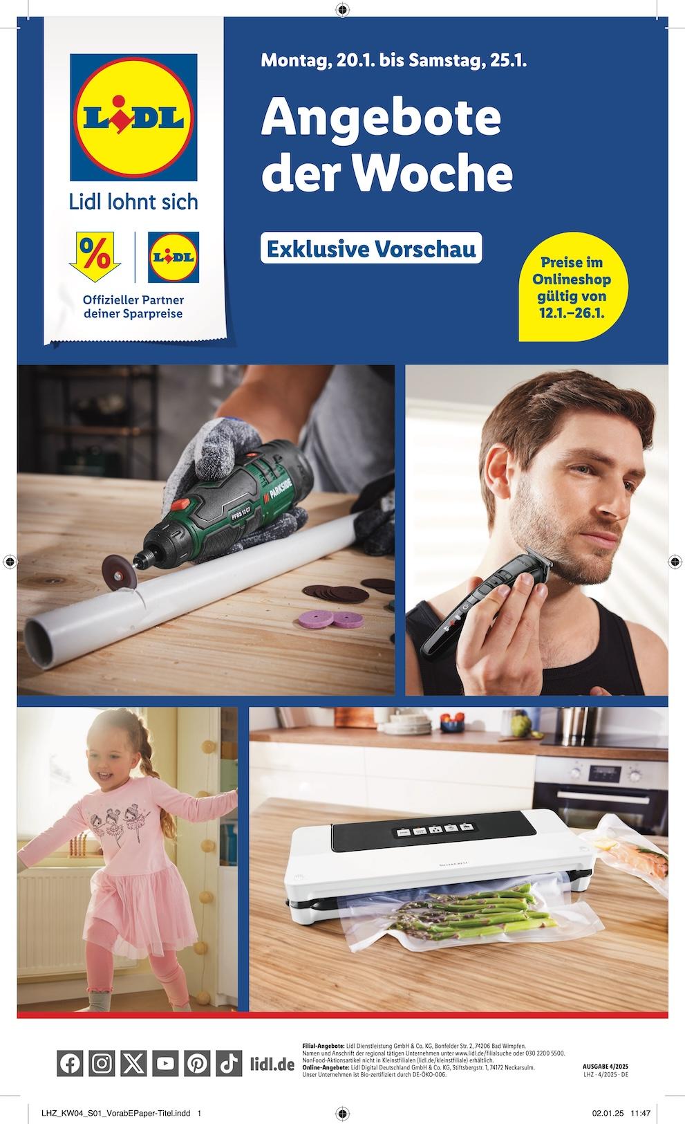 Lidl Exklusive Vorschau Seite 1