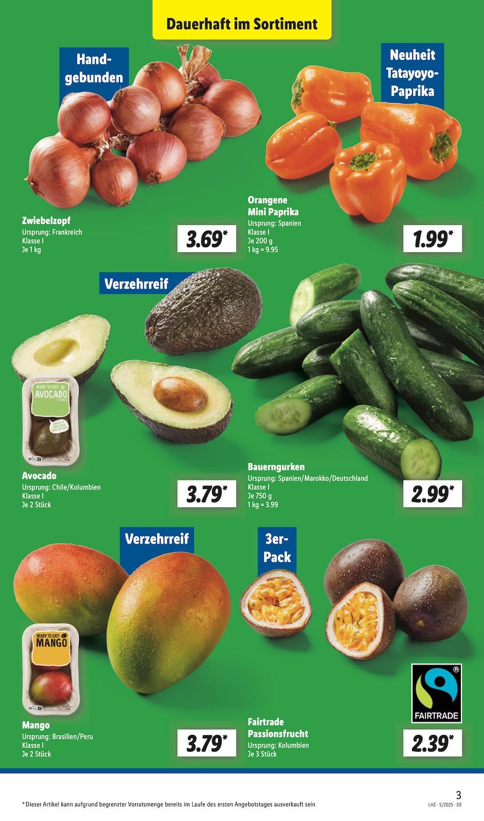 Lidl Aktueller Prospekt ab Montag Seite 3