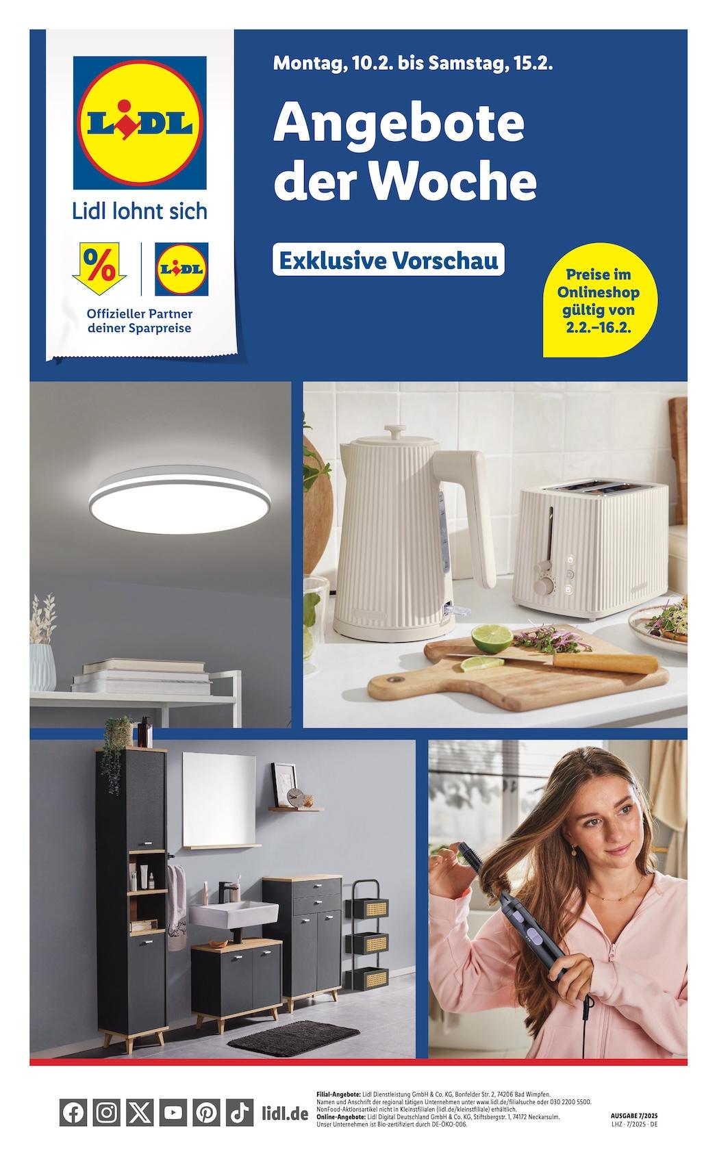 Lidl Exklusive Vorschau Seite 1