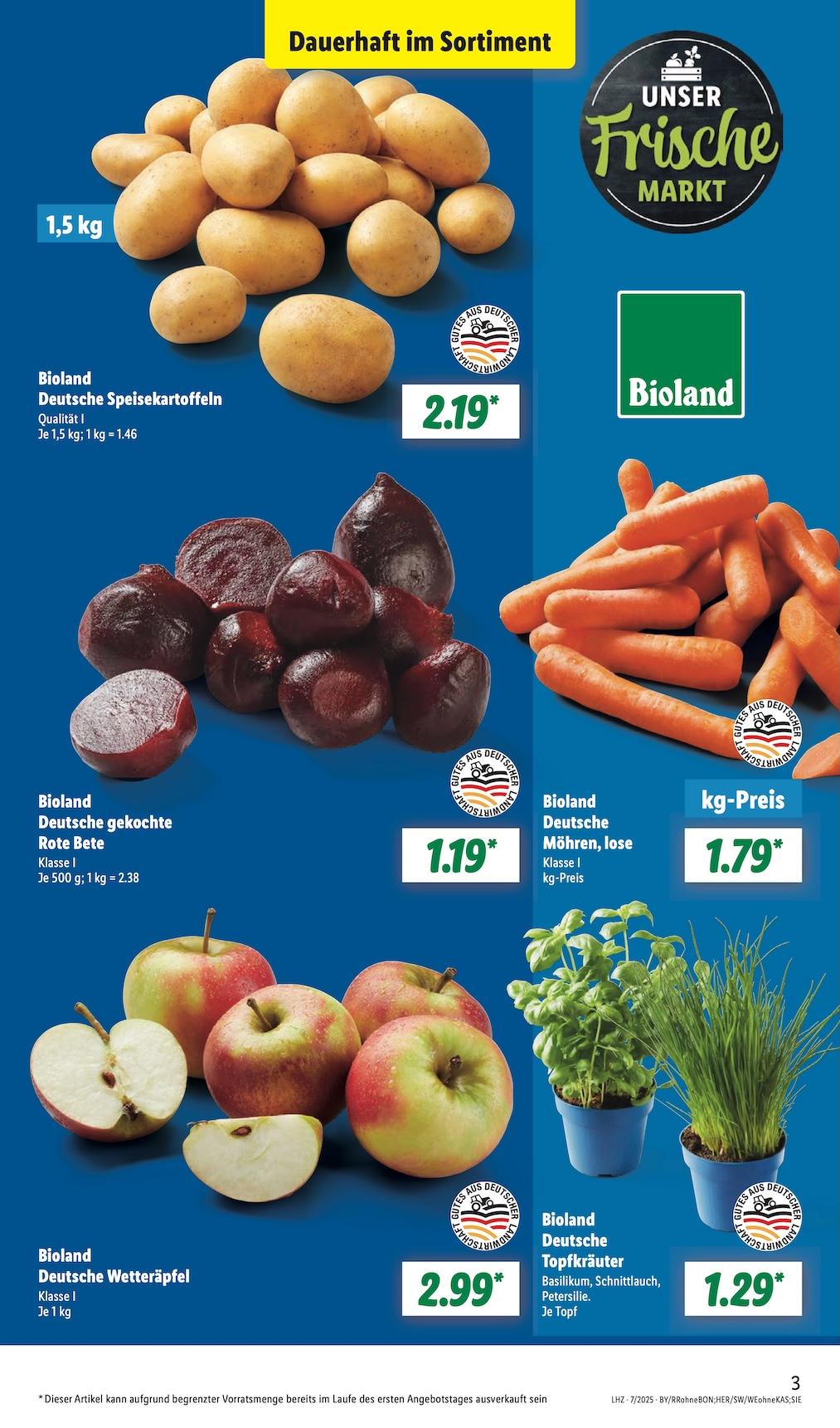 Lidl Aktueller Prospekt ab Montag Seite 3