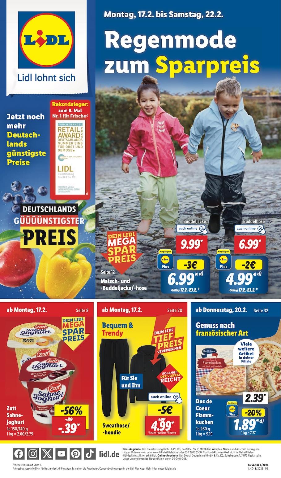 Lidl Aktueller Prospekt ab Montag Seite 1