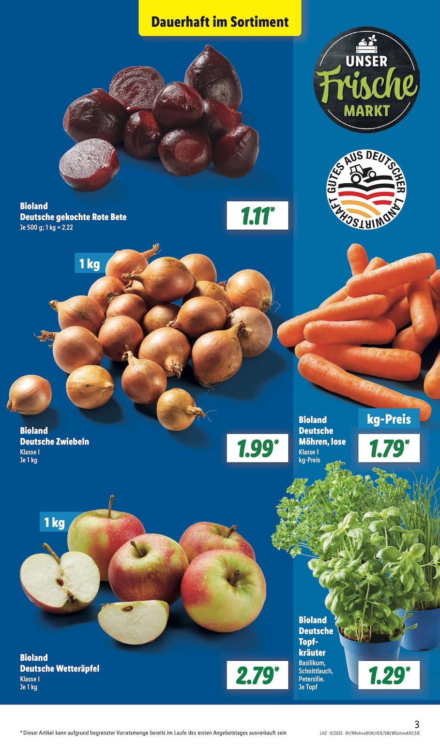 Lidl Aktueller Prospekt ab Montag Seite 3
