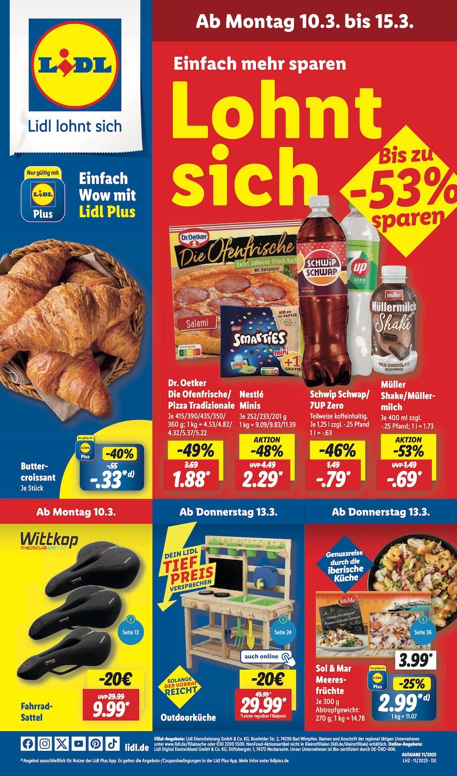 Lidl Aktueller Prospekt ab Montag Seite 1